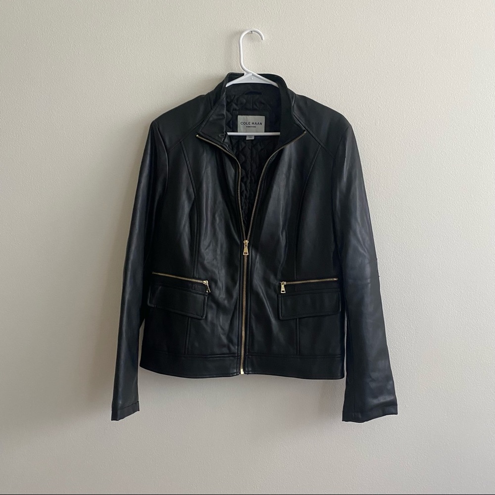 Cole Haan Leather Jacket